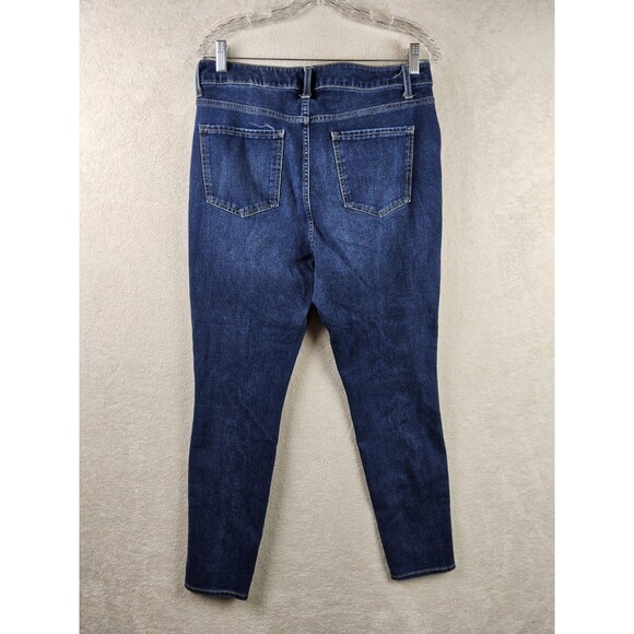 Time And Tru Women's High Rise Skinny Jeans Size 14 Regular - Picture 3 of 3